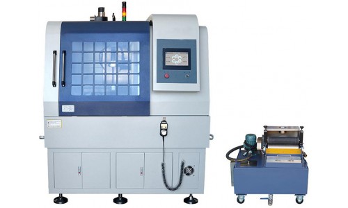 Автоматический станок с сенсорным управлением для вырезания металлографических шлифов MODUL QG-300FZ